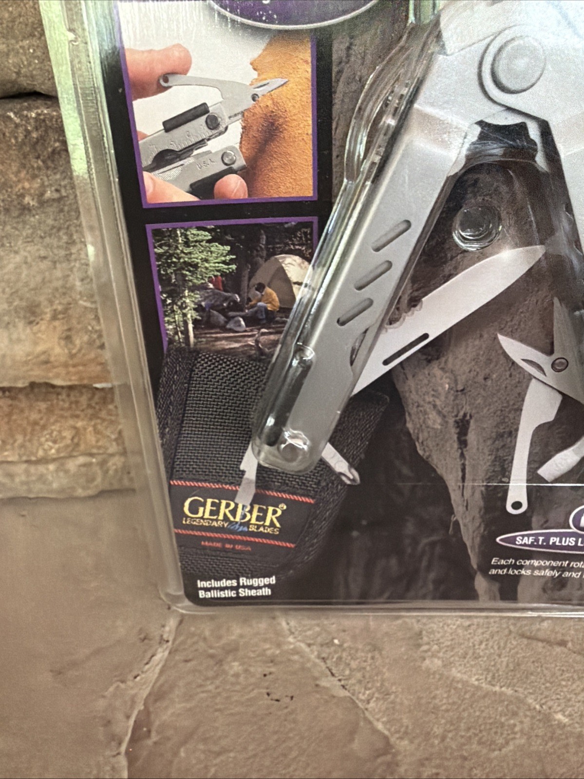 Vintage NOS Gerber 45500 Compact Sport Multi Plier Tool 11 Tools In One Retired