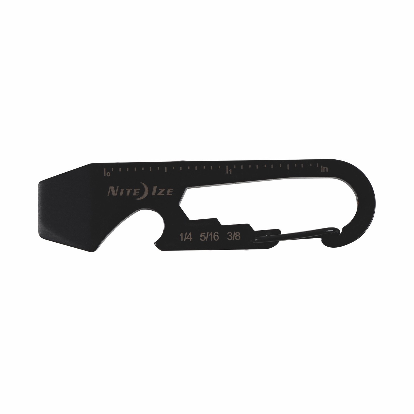 Nite Ize DoohicKey Stainless Steel Key Tool – Black (2-Pack)