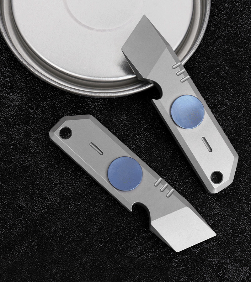 EDC Titanium Alloy Multi Tools Pry Bar Crowbar Opener Wrench Spinner Toy Hot