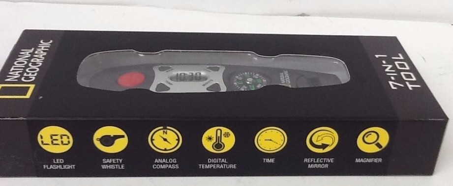 National Geographic Adventure Plus 7-in-1 Adventure Multi tool