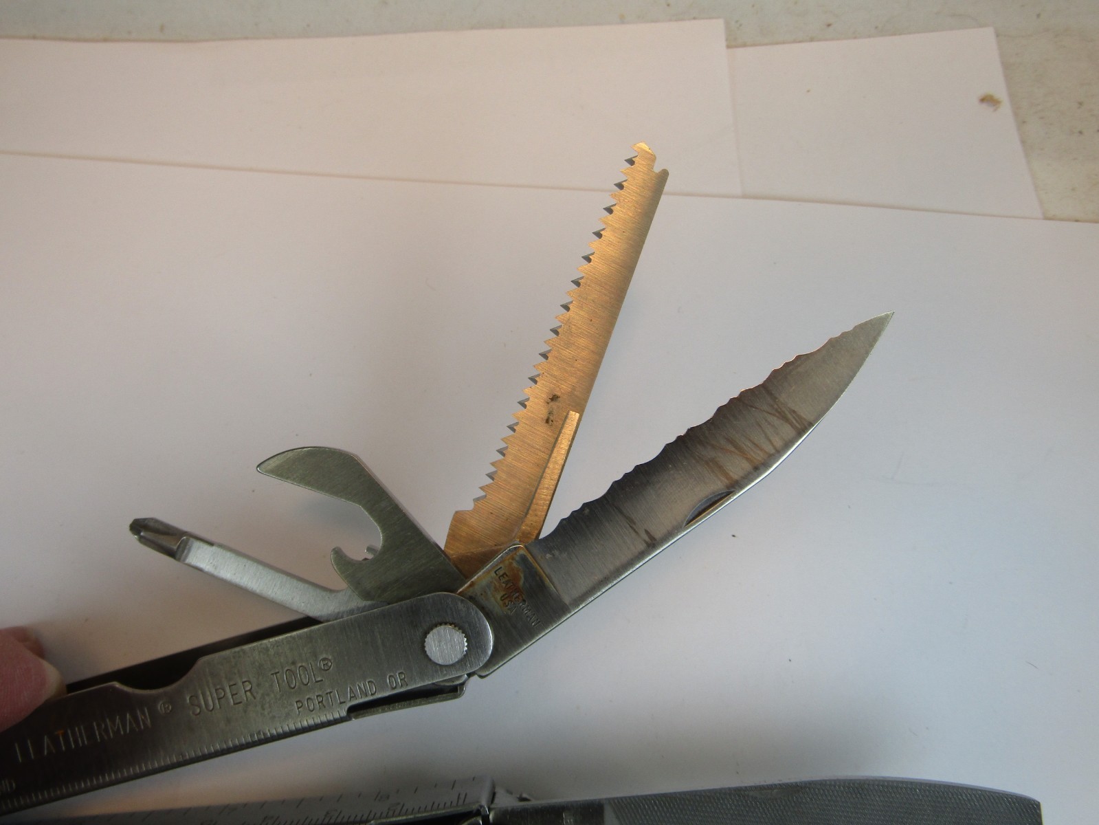 Leatherman Super Tool + Leatherman Micra Multi Tool