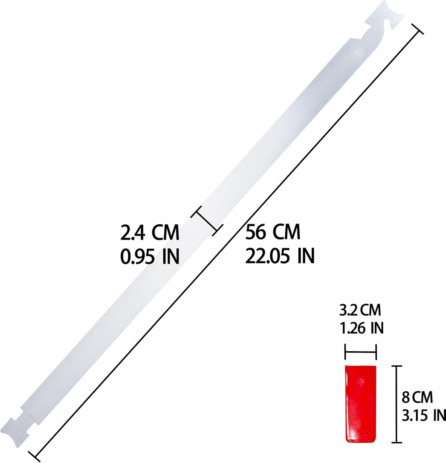 22 Inches Stainless Steel Professional Auto Tool, Slim Jim Tool
