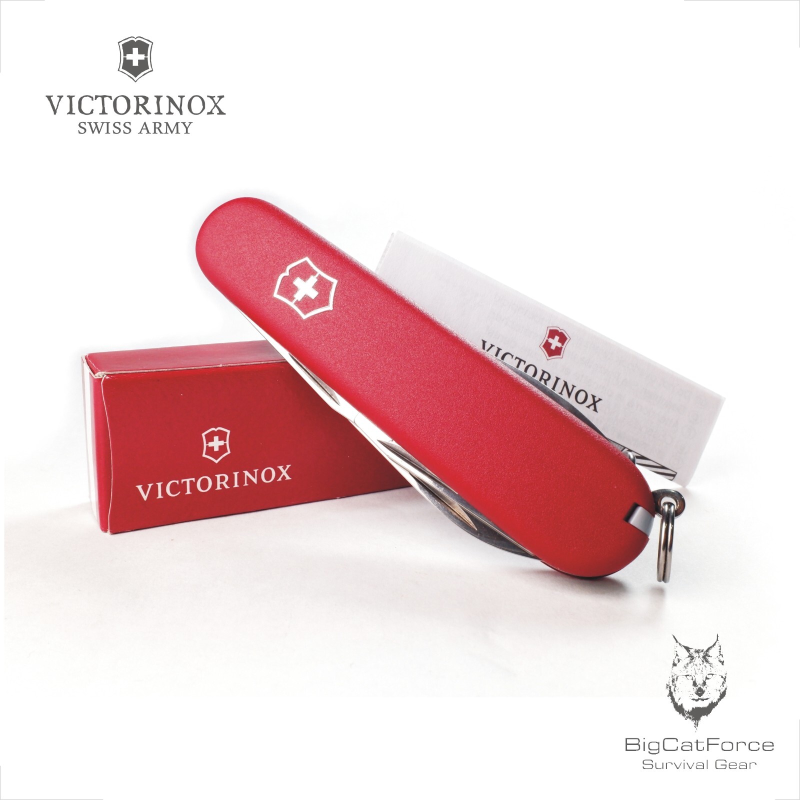 Victorinox Swiss Army Knife Spartan 91mm Matt/ Satin in Printed Box 3.3603 RARE