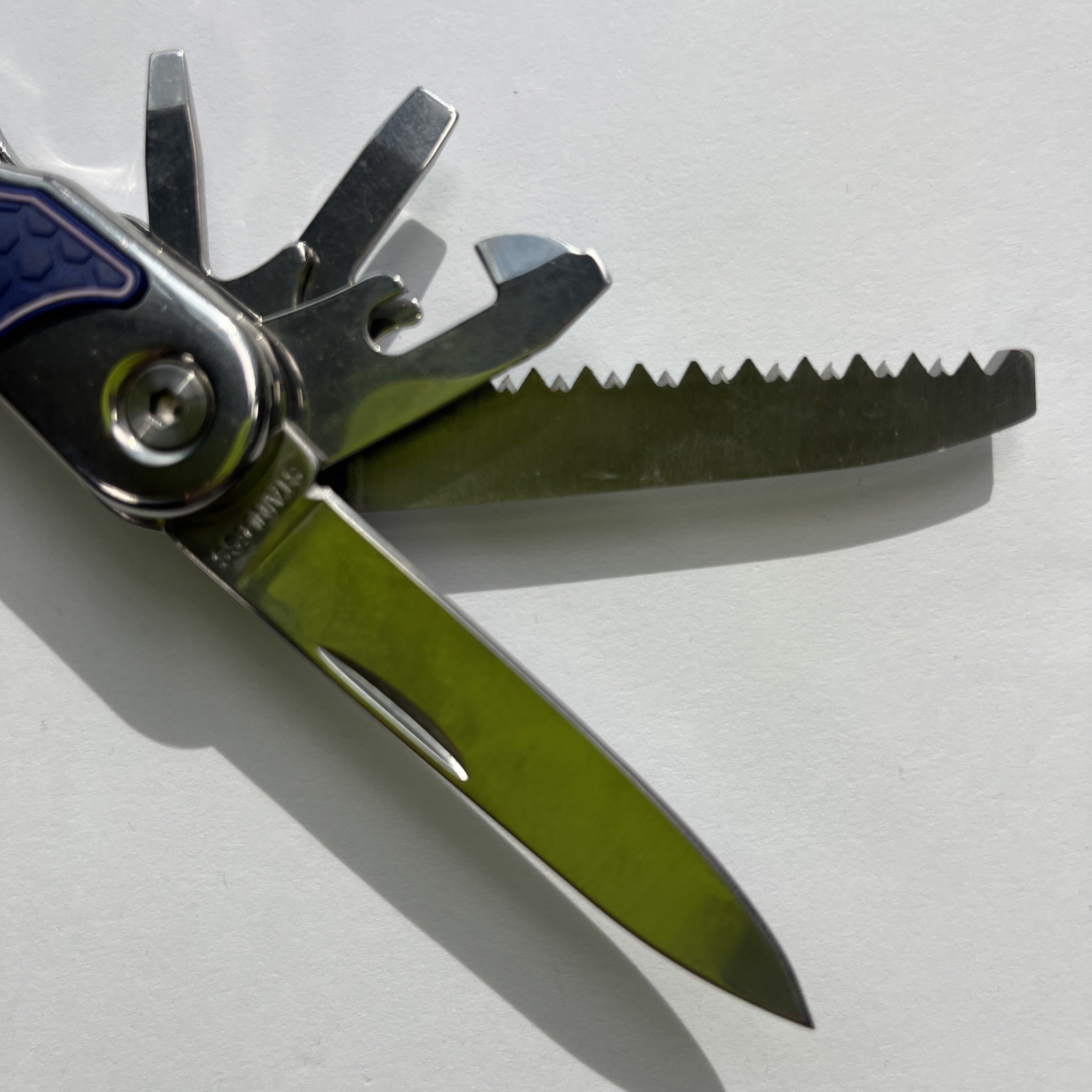 Kobalt Set Stainless Steel Folding Blade Pocket Knife + Multi-Pocket Tool w/Case