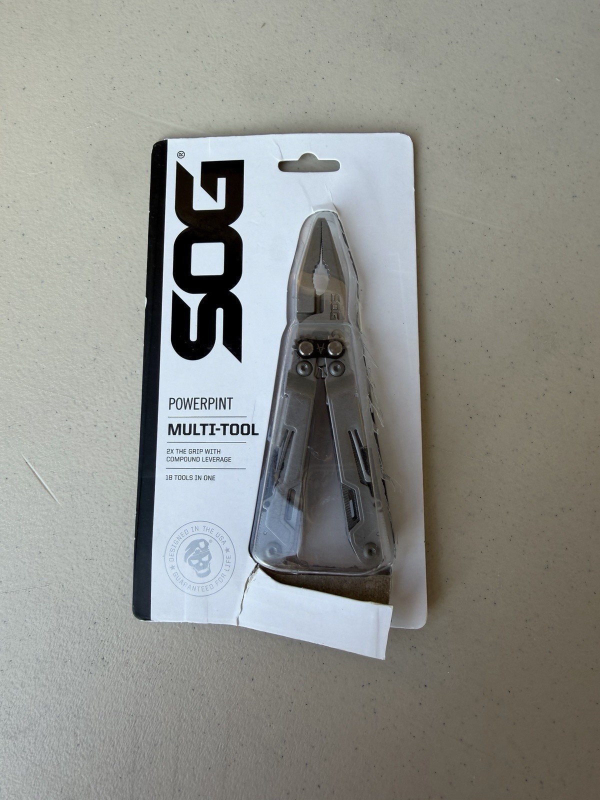 SOG POWERPINT 18 IN 1 MULTI-TOOL Mini Multitool PP1001-WMT