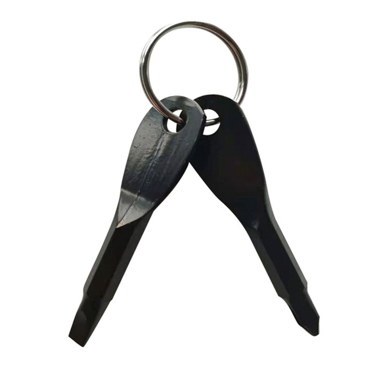 Keychain Screwdriver Men Gifts Tool Stocking Stuffers Portable for Key Shaped
