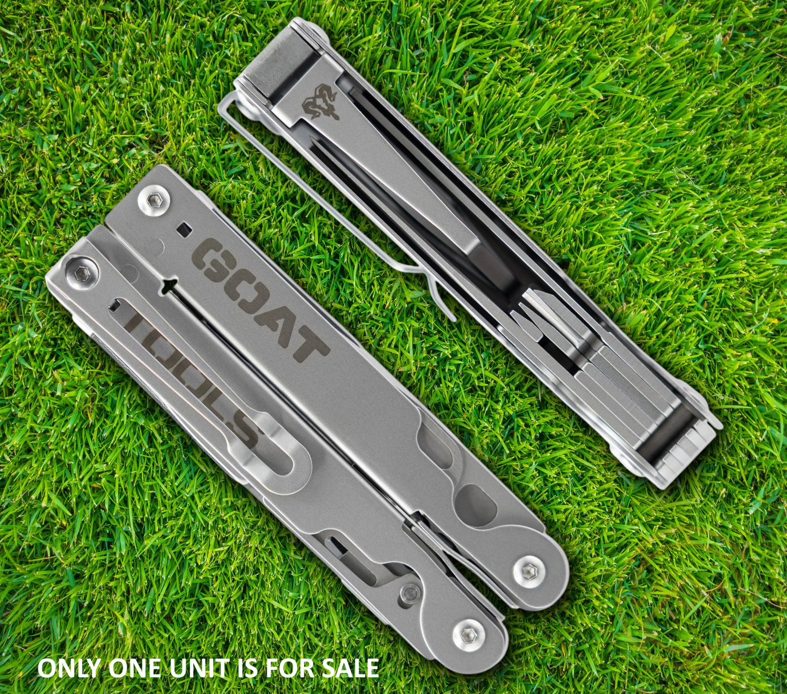 Goat Tools Multitool Satin Integrated Essentials Universal Bit Driver Hot-Swap