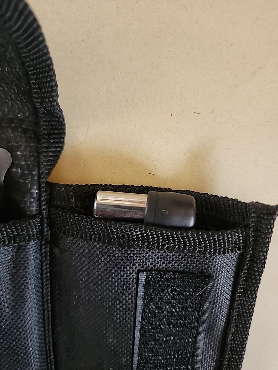 Multitool With Case And Screwdriver Bits Belt Loop Black Fabric