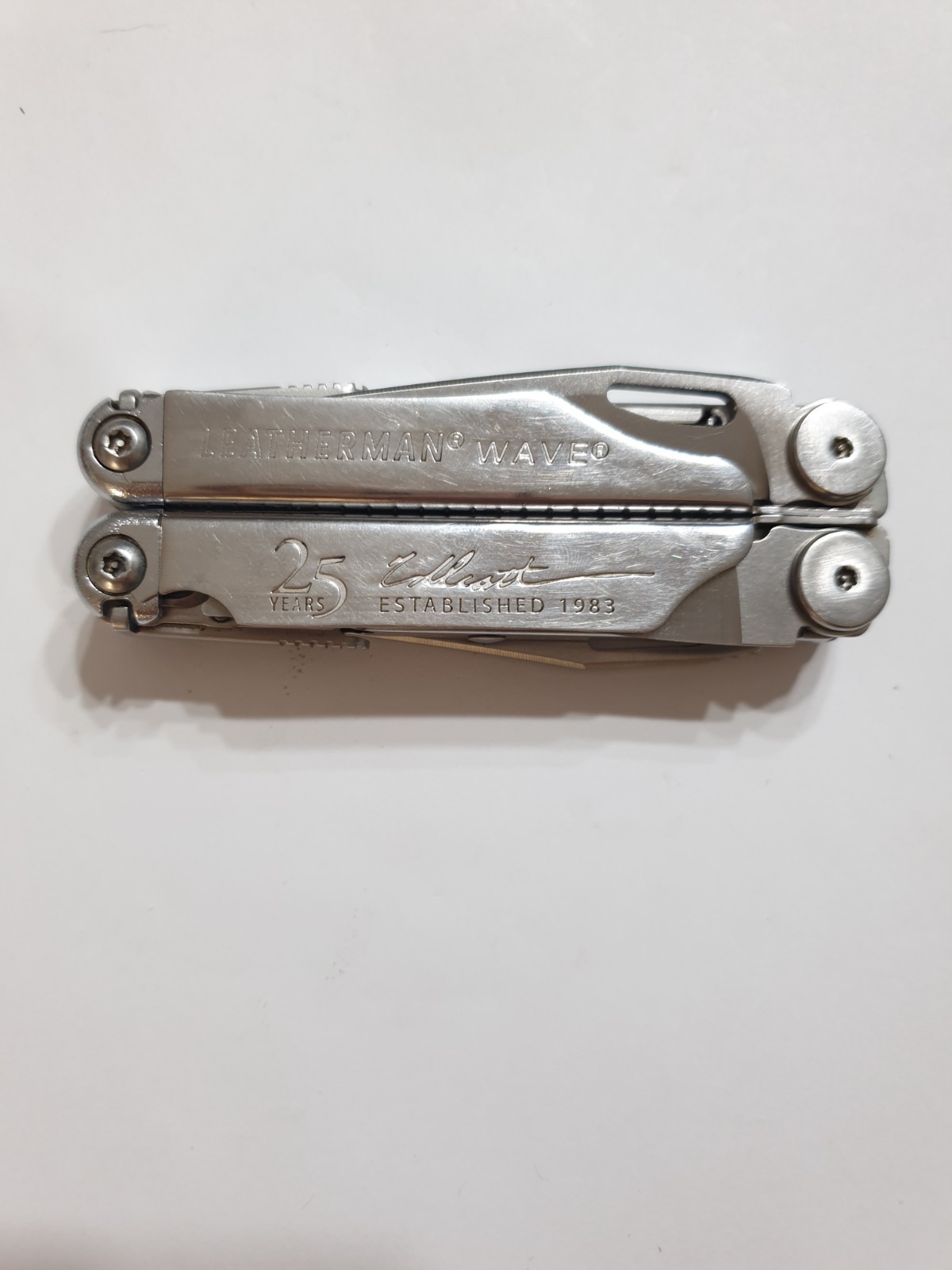 🔥🔥 Leatherman Wave 2008 35 Years Anniversary Rare Limited Polished Retired