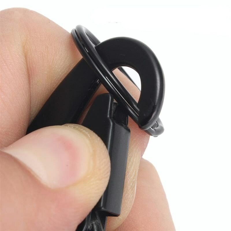 2pcs Carabiner Nylon Key Hook Molle Webbing Buckle Belt Accessories Camping Tool