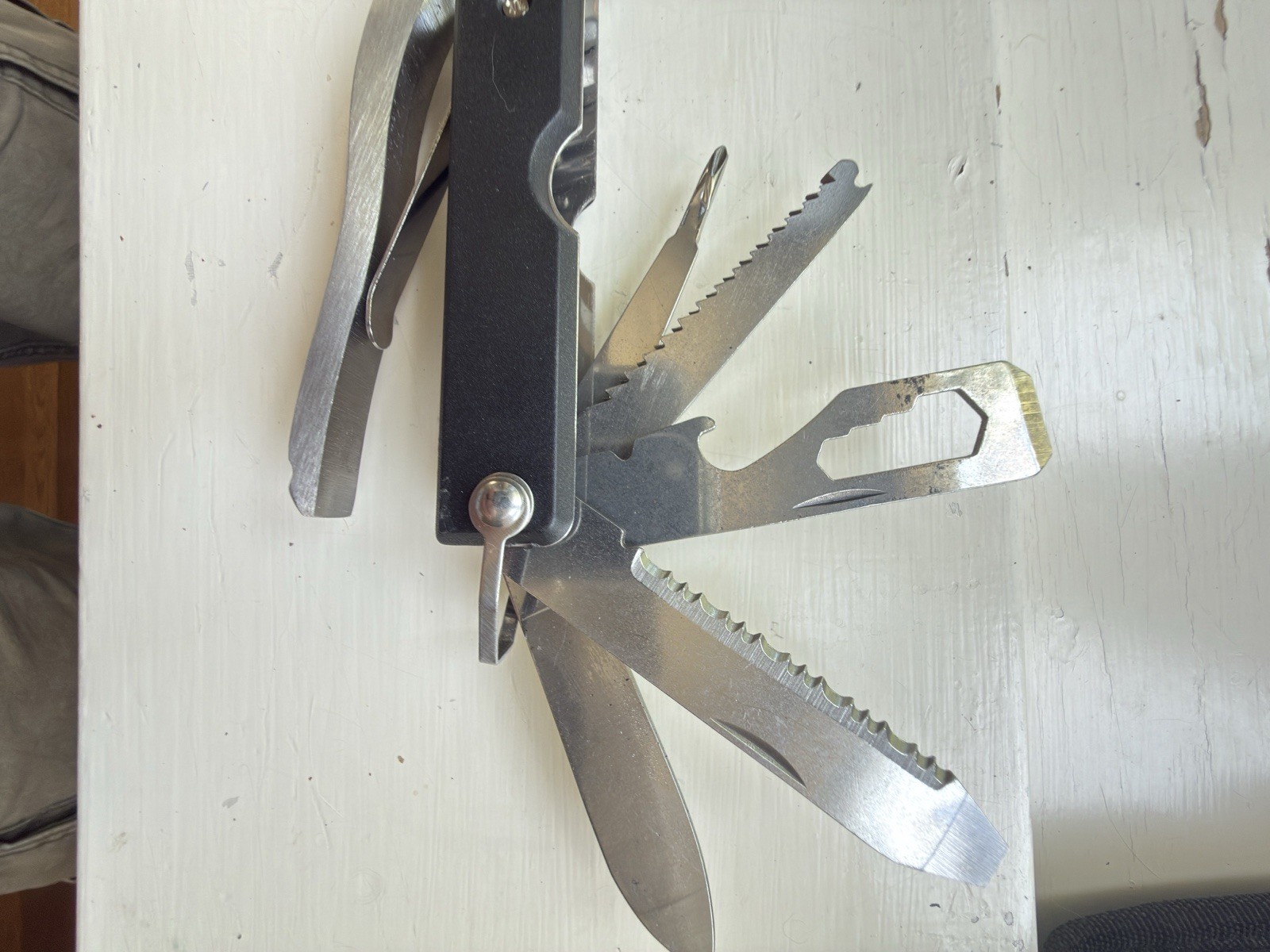 Craftsman Folding Hammer Multitool, Pliers, Knives, Saws, Compact W/case