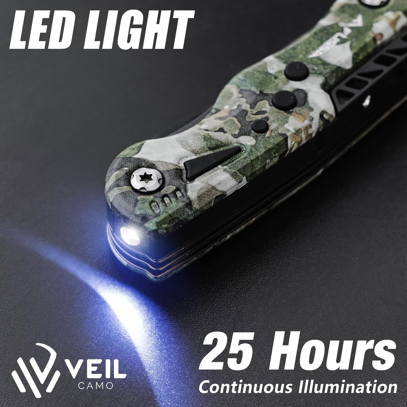 13-in-1 Multi Tool Wrench, Gift for Men Dad, Stainless Steel Camo Multitool A…