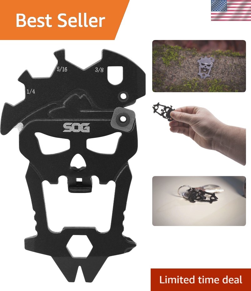 Portable MACV Everyday Carry Tool – Lightweight Multi-Tool with 12 Functions