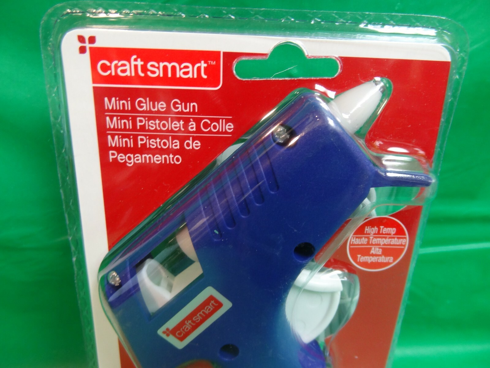 BRAND NEW! CRAFTSMART 301549 MINI HOT GLUE GUN – BLUE ~