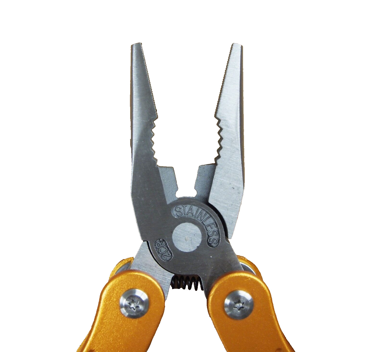 11 in 1 Multi Tool Plier Knife Stainless Steel Aluminum Handle Carry Bag 327002