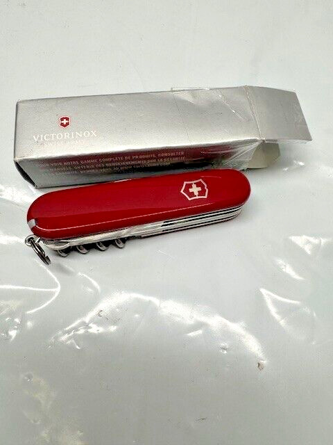 Victorinox Swiss Army Knife 1.3743-X1 Spartan Red -RED *New Box Damage