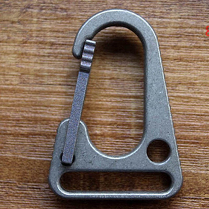 Titanium Tc4 CNC Multi EDC Key Chain Outdoor Mountaineering Tool Key Ring Gifts