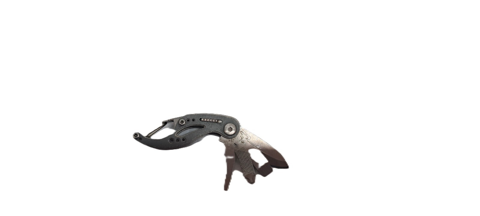 Gerber Curve Multi-Tool 6 Tools In 1 Carabiner Clip 2.25″ Closed
