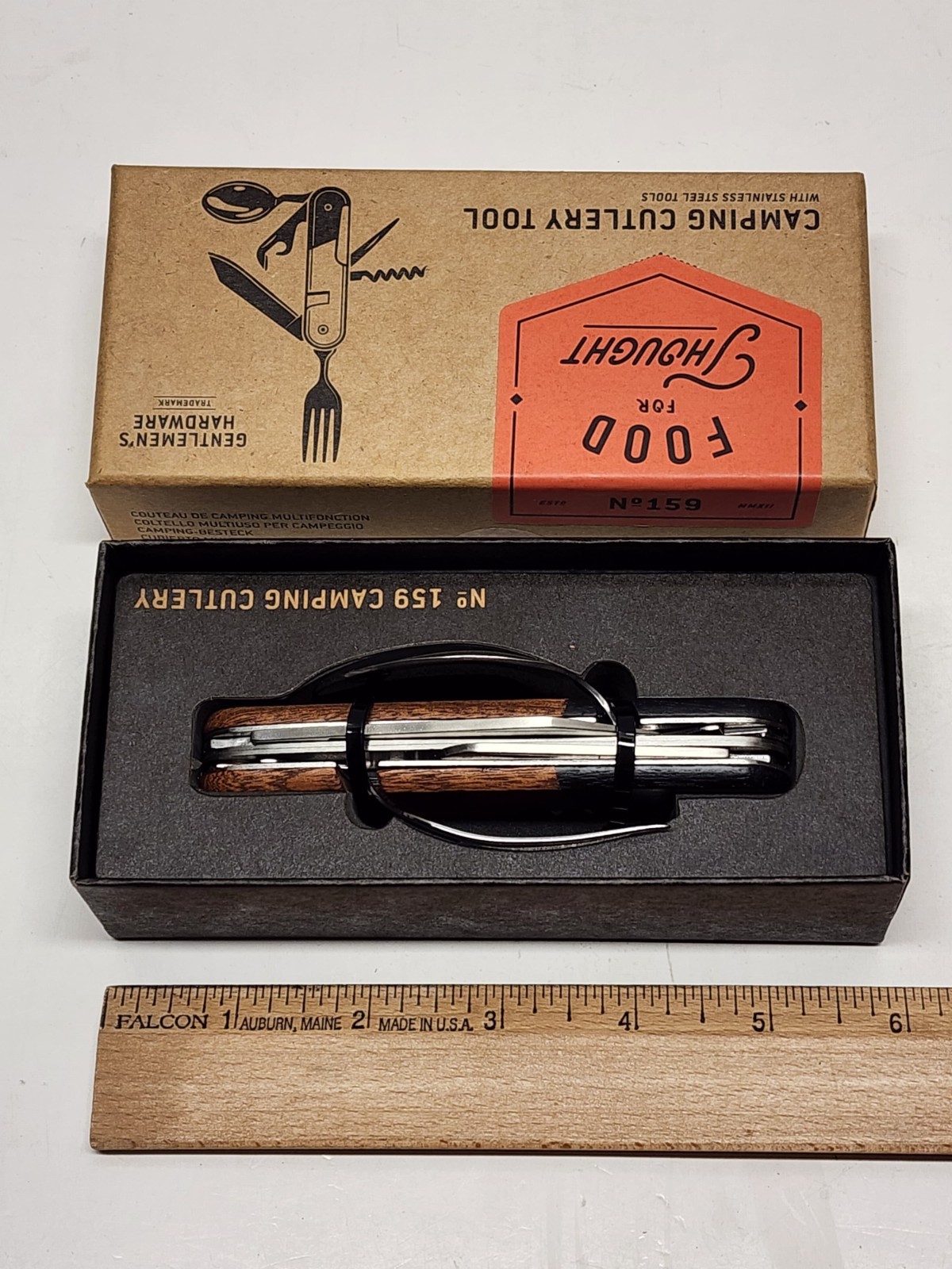 Gentlemen’s Hardware Stainless Steel No. 159 Camping Cutlery Tool