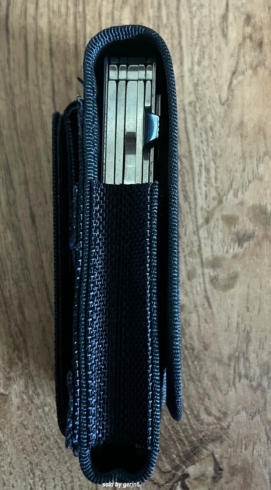 Victorinox Swiss Army Knife SwissTool MX With Black Nylon Pouch 3.0327.MN NIB