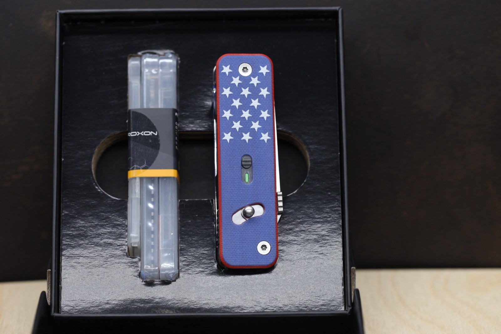 Roxon Flex Companion LIMITED EDITION 4th July US FLAG Multi Tool Pocket Knife