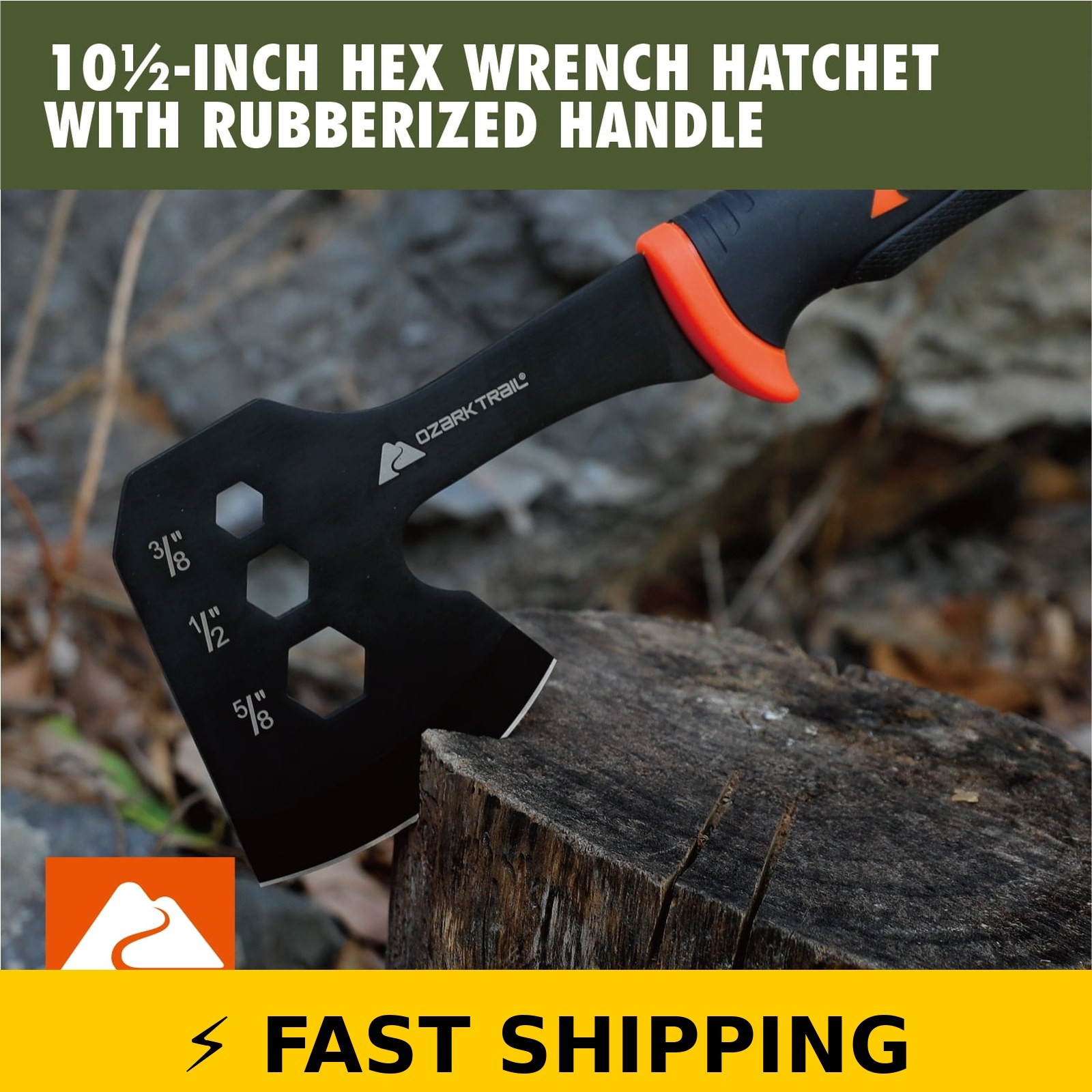 Ozark Trail 7-Piece Camping Multitool Set