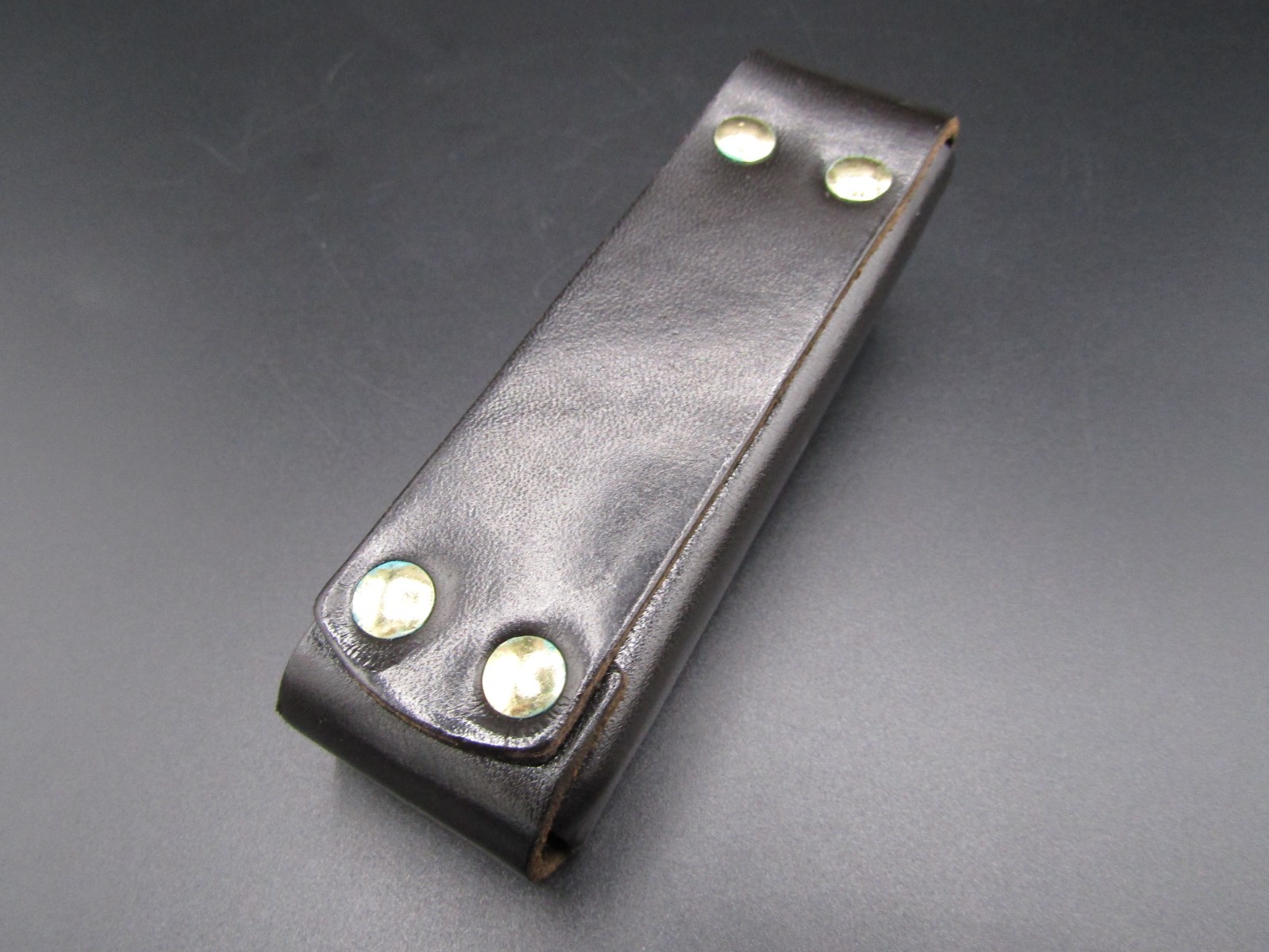 Vintage New Old Stock NOS Genuine Leatherman Multi-Tool Black Pouch Sheath 4 1/4