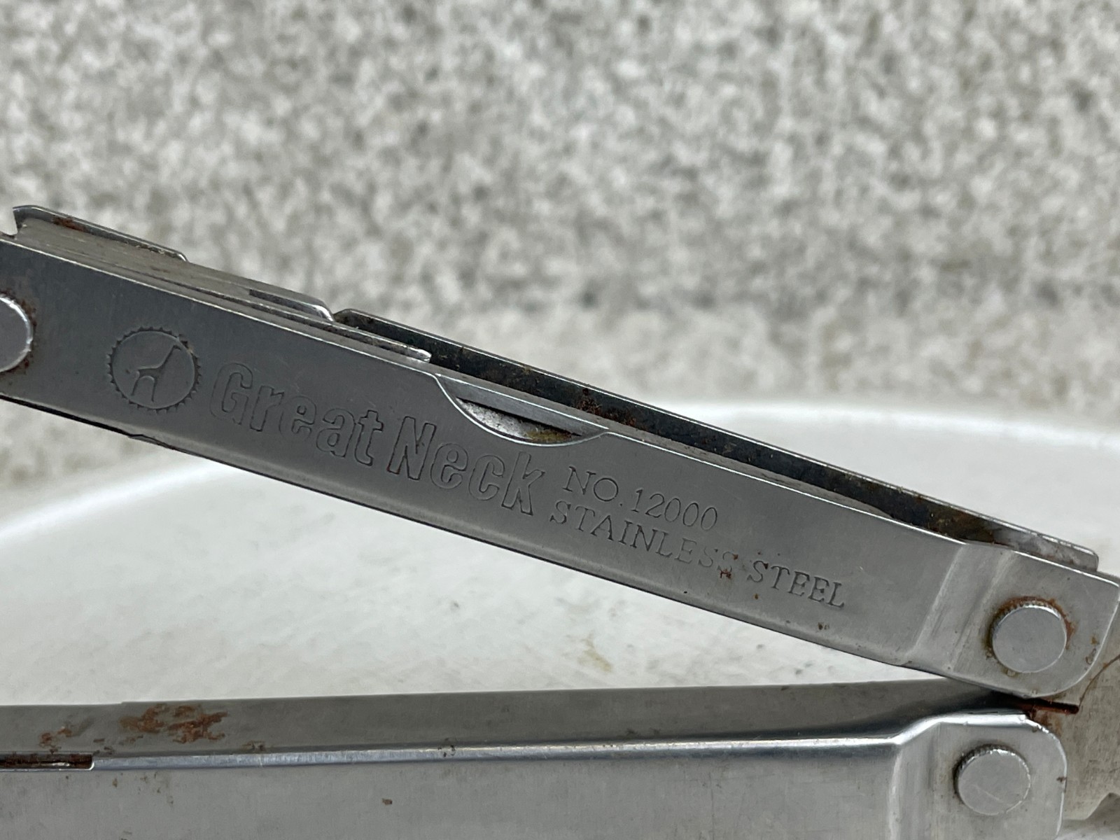 Great Neck No.12000 Stainless Steel Multi-Tool Pliers Knife Screwdrivers