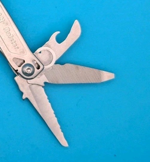 Leatherman Bolster 13 Tool Stainless Steel Multi-Tool!