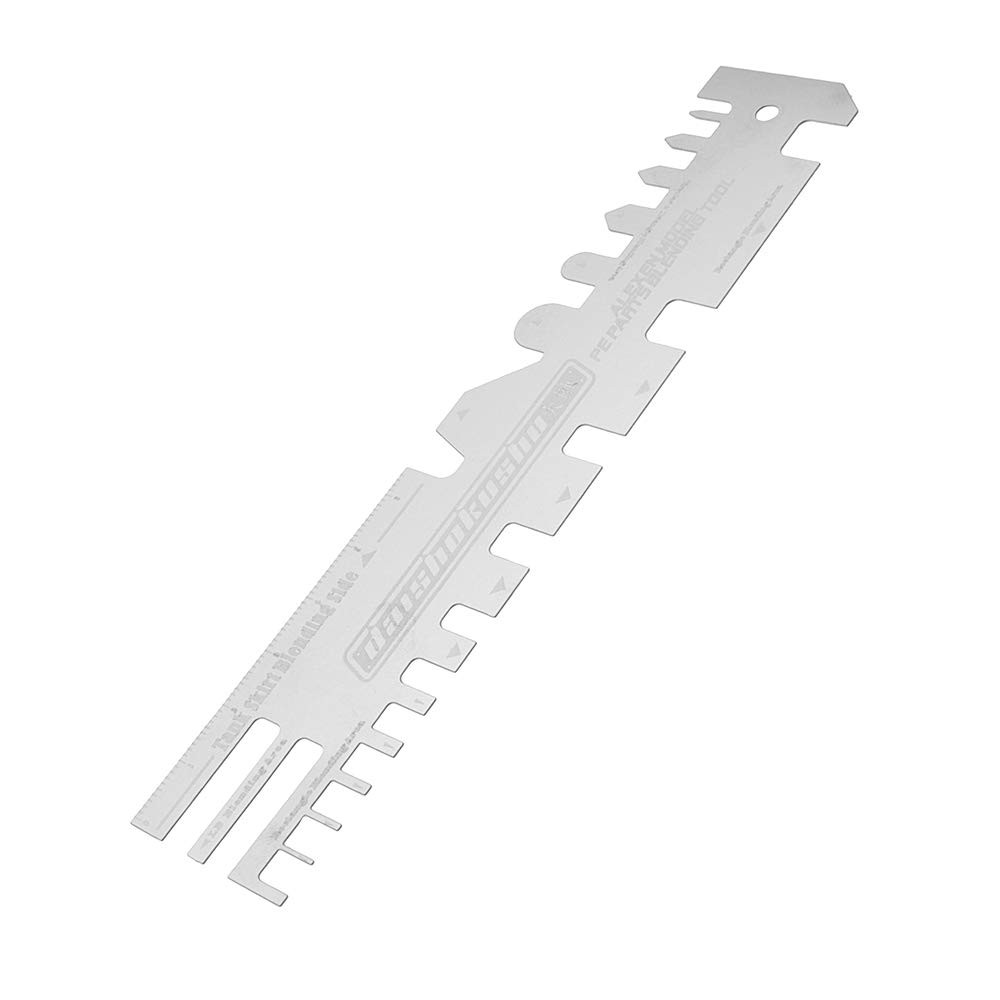 Model Ship Tank Multitool Stainless Steel Tube Bender Folding Vise Ruler