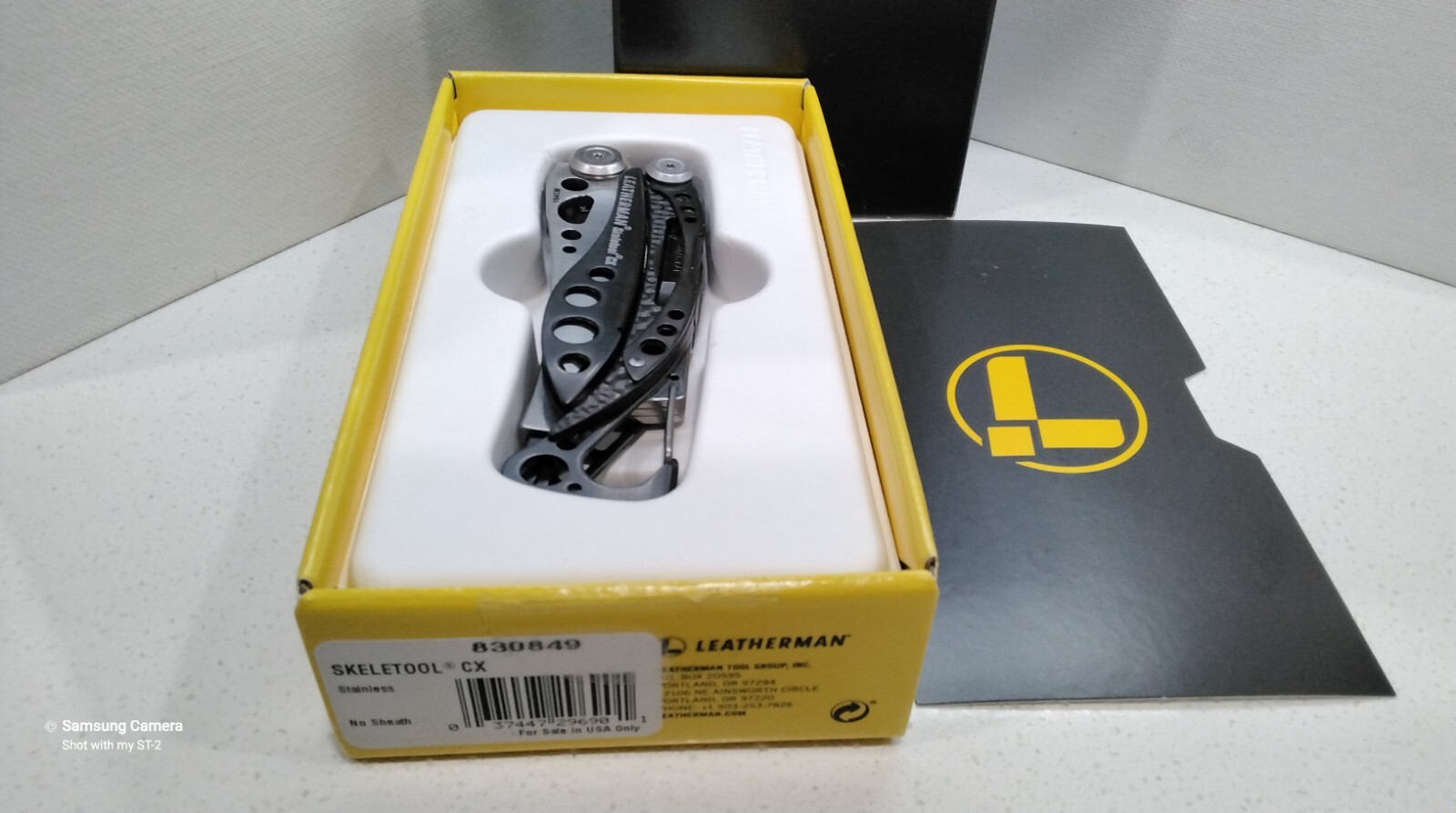 New Leatherman CX 0420 Date Stamp Multi-Tool Carbon Fiber Handle Insert 830849