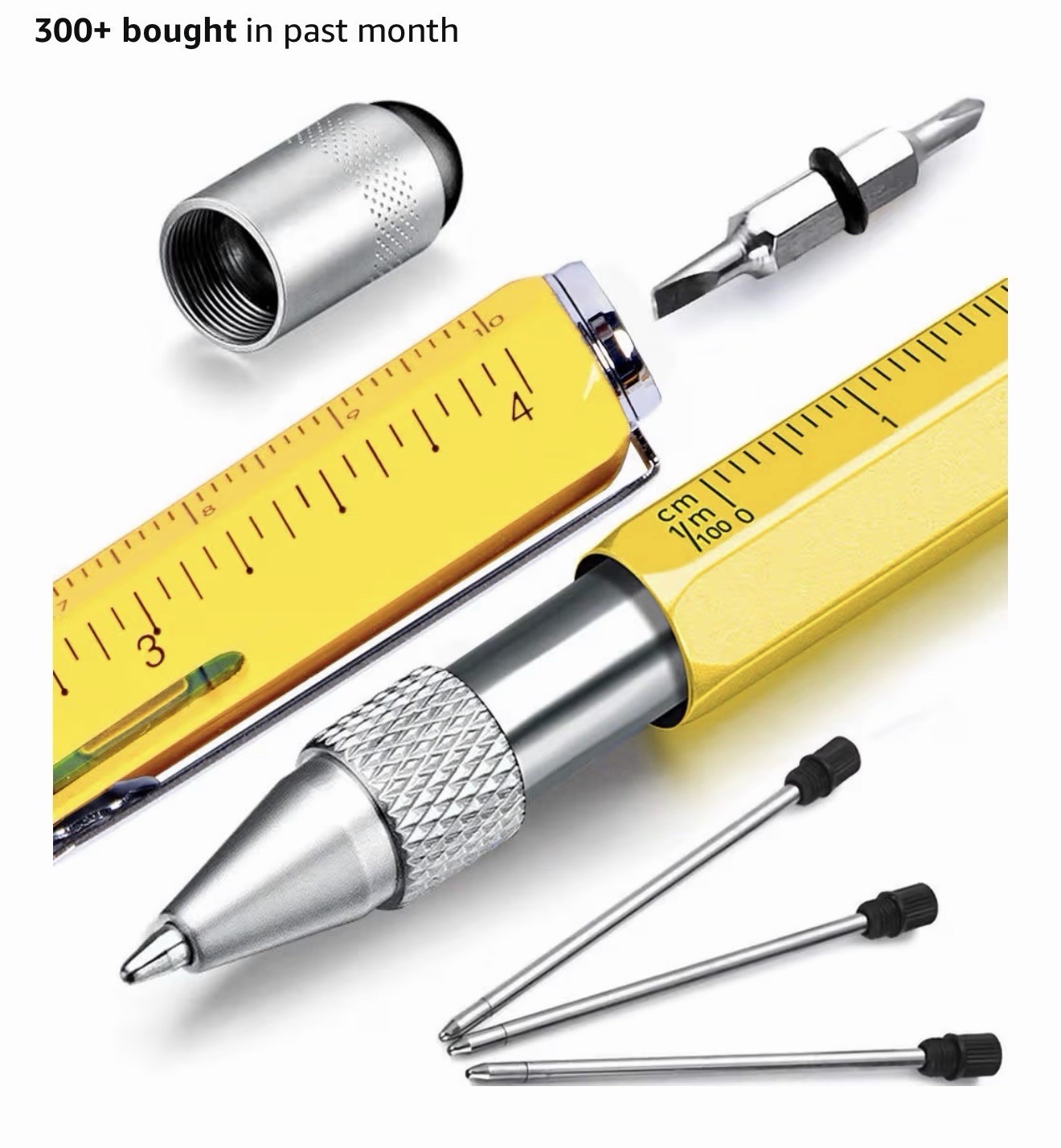 Dad Gifts for Fathers Day, Hongred 6 in 1 Multitool Pen, Stocking Stuffers fo…