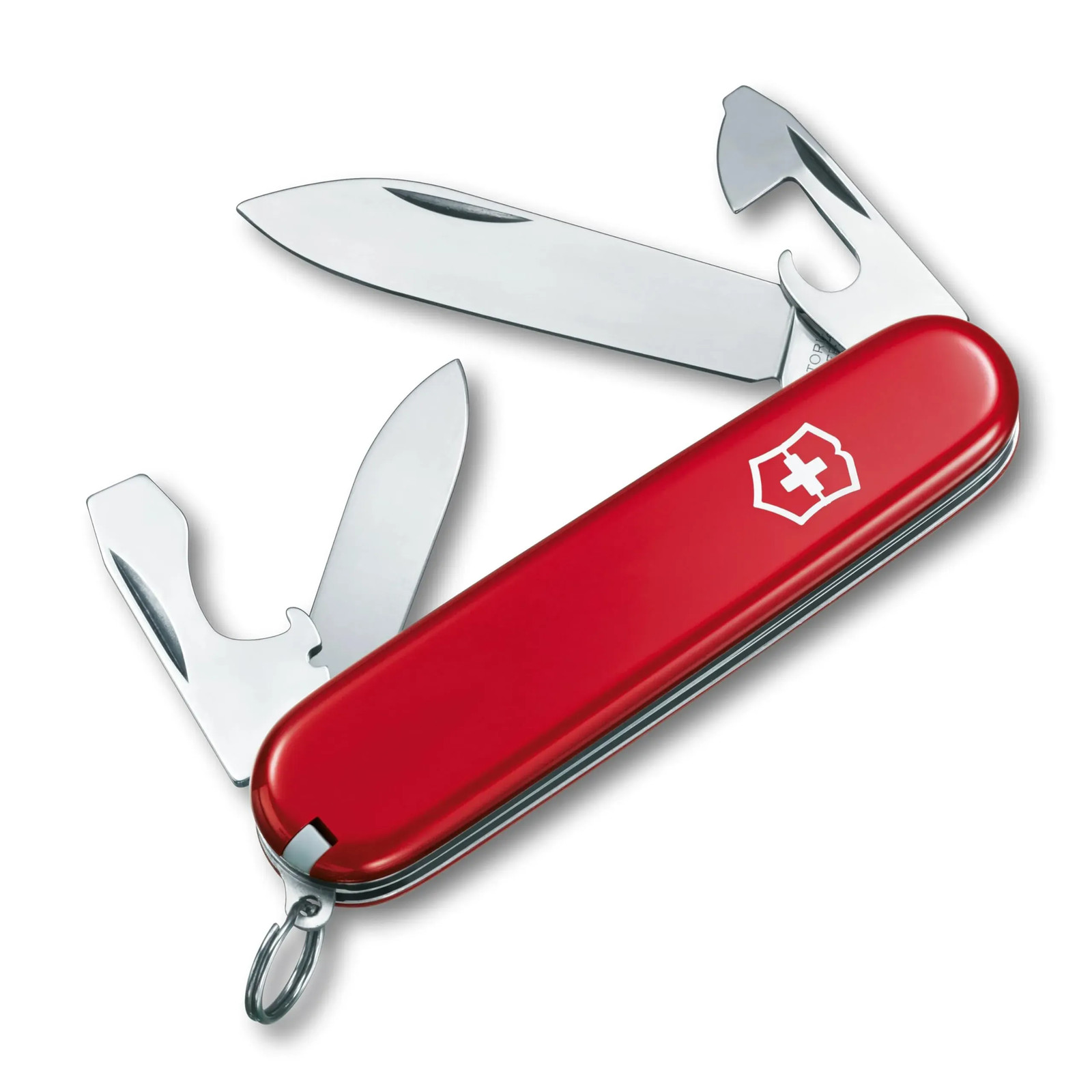 Japan NEW VICTORINOX Recruit Knife Domestic Genuine 0.2503 Silver Red