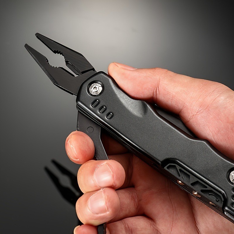 Outdoor Multi-Tool Hammer Wrench Emergency Escape Camping Folding Pliers