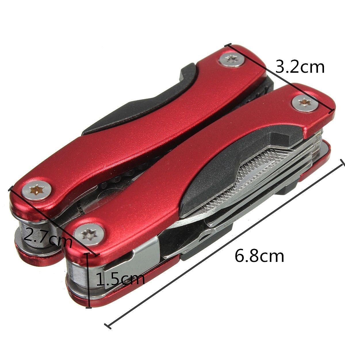 9 In 1 Portable Pocket Multi Tool Plier Survival Camping Travel Life Tools