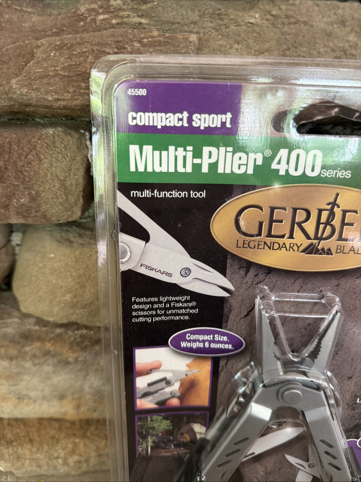 Vintage NOS Gerber 45500 Compact Sport Multi Plier Tool 11 Tools In One Retired
