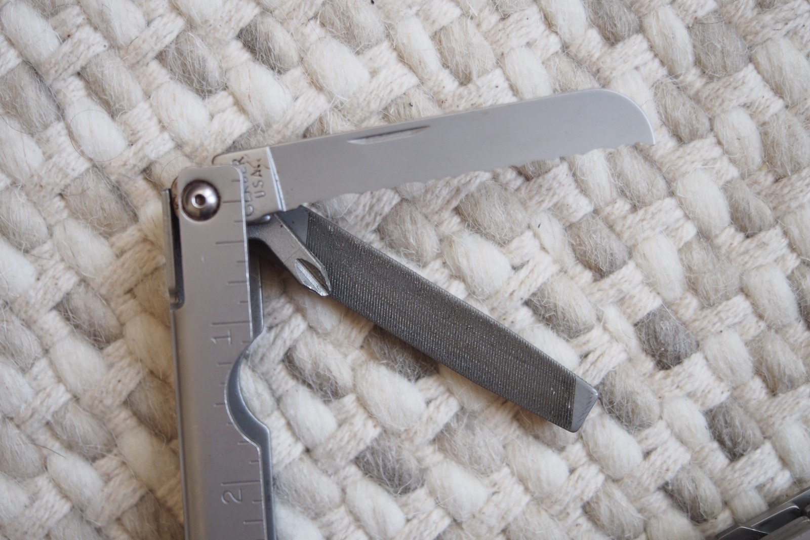 Vintage Gerber USA Multi Tool Blunt Nose Pliers Knife EDC – 5142721 5212844