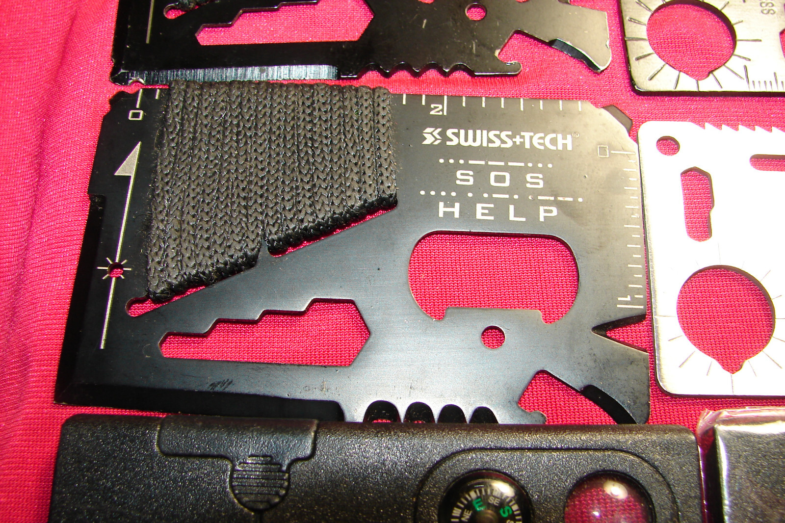 Wallet Multitool,20,Multipurpose Pocket Survival Tool.11+ Function Knife,Camping