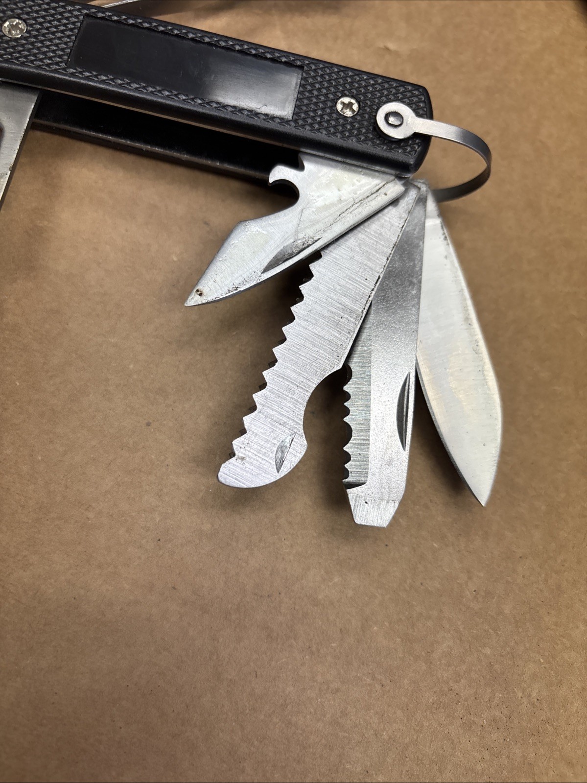 Lot of 2 Multi-Tools Camping, Hunting, Unbranded With Pouch