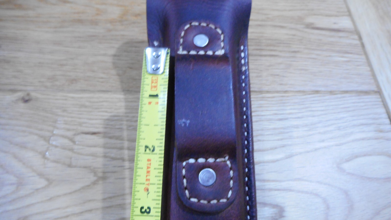 Gerber MP600 or Diesel multi tool leather sheath. Sheath only. Ranger star snap.