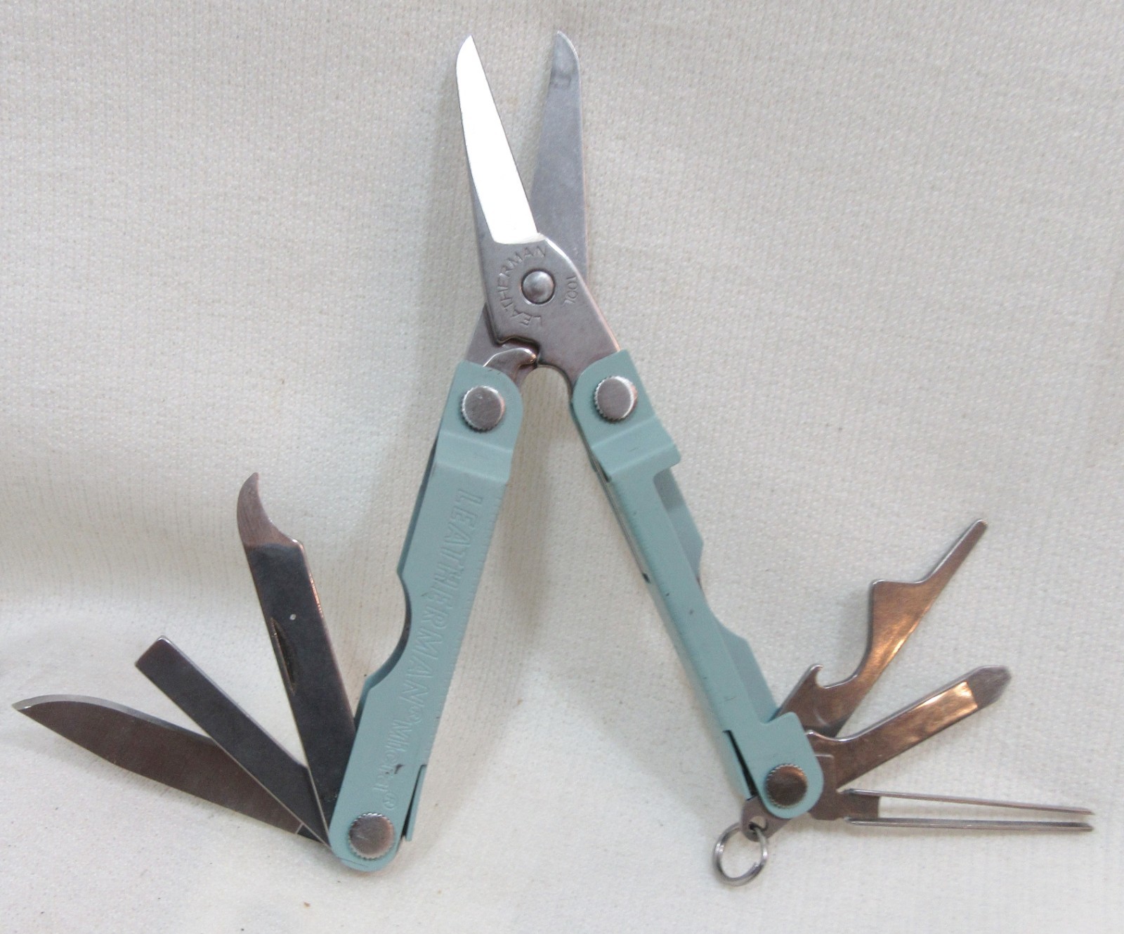 Arctic Blue Leatherman Micra Multi-Tool Inscribed Handle