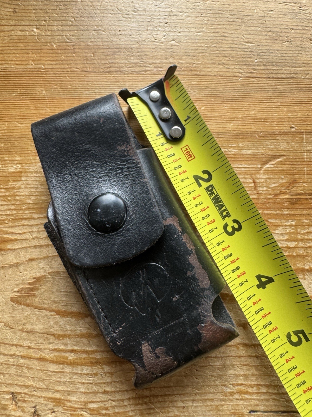 Leatherman Black Leather Stretch Sheath Only For Wave And Others