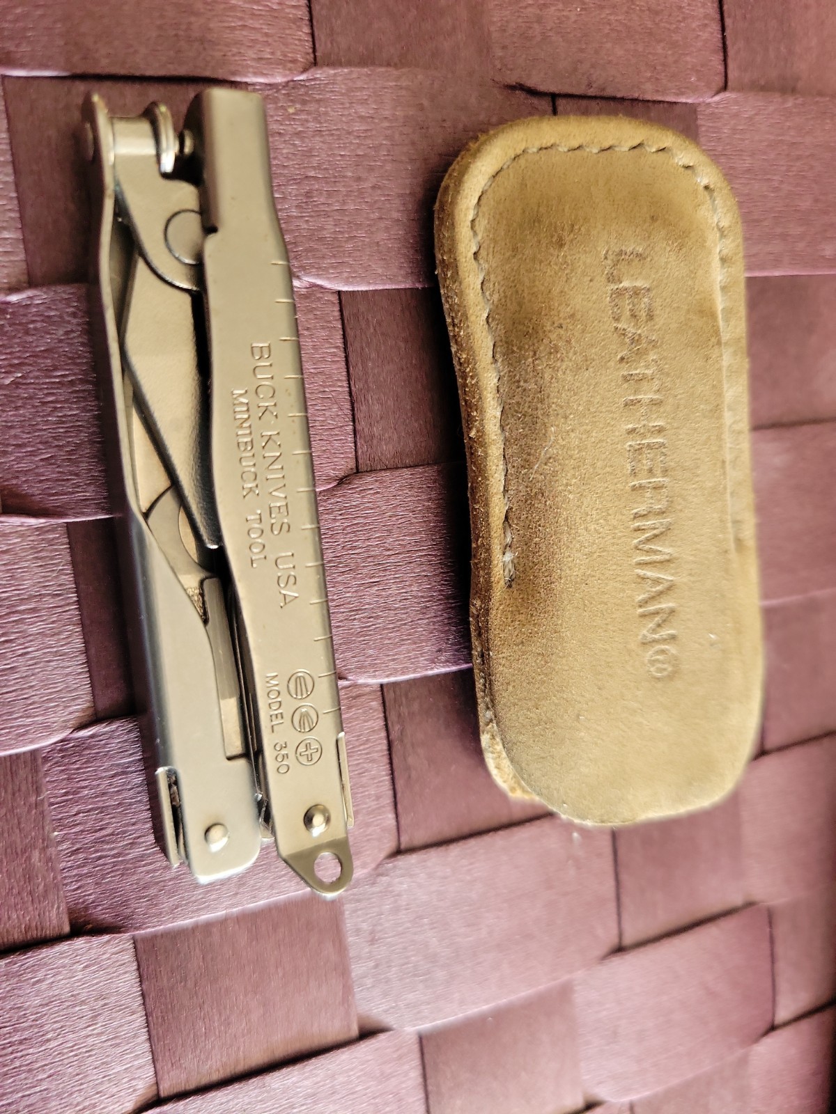 Buck Model 350 Minibuck Tool Multitool Made In USA Nice C Pixs