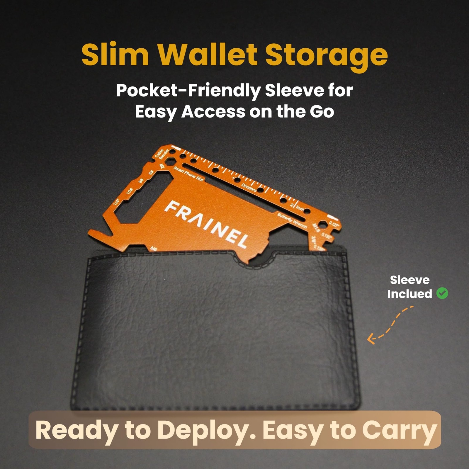 43-in-1 Multi-Tool Card Knife – Portable Stainless Steel Credit Card Tool wit…
