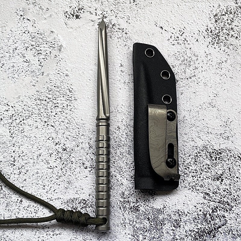 TC21 Titanium Tent Stake Multifunction Tent Peg Camping EDC Outdoor Multi Tool