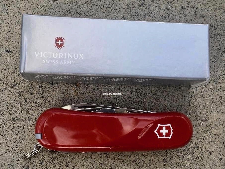 Victorinox Swiss Army Knife, Evolution 10 Red 2.3803.EUS2 13 Function New In Box