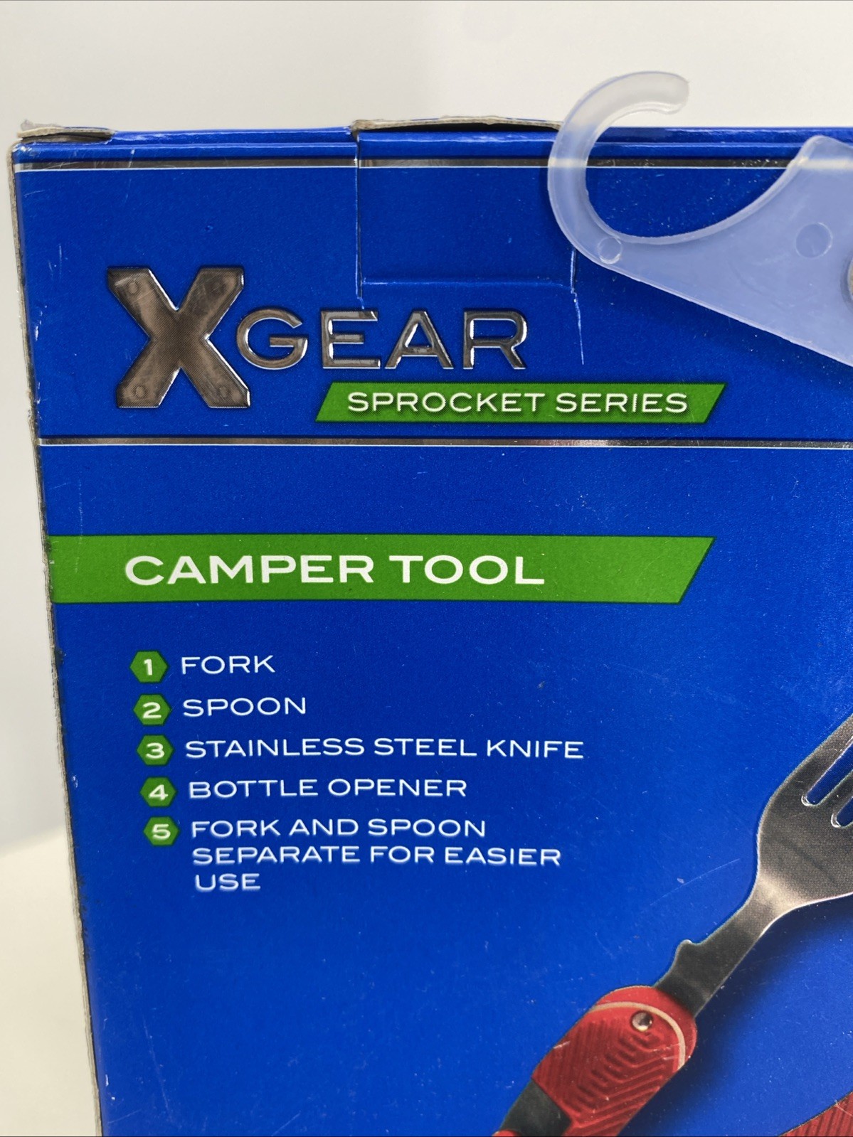 X Gear – Camper Tool, 4 Tools. Stainless Steel Color Is Graphite New