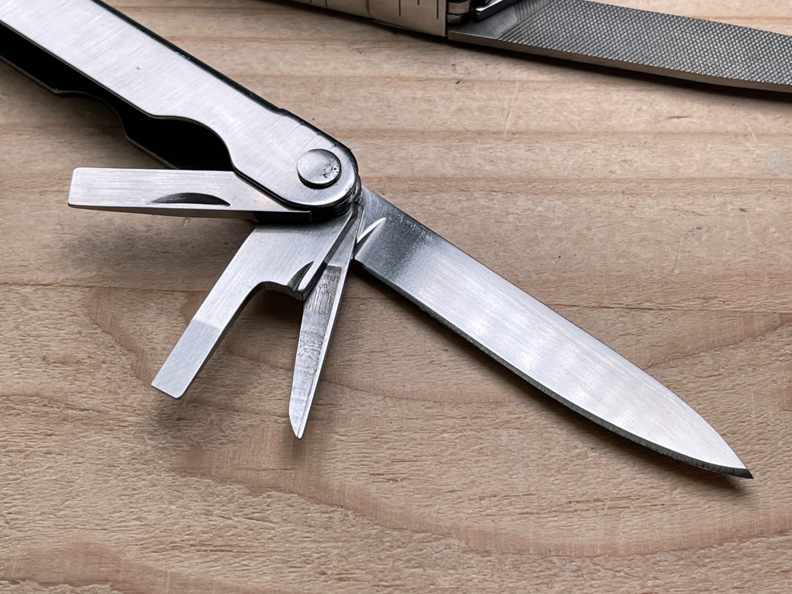 LEATHERMAN Tool PST Multi-tool Knife Japan Large Letter Riveted Original Sheath