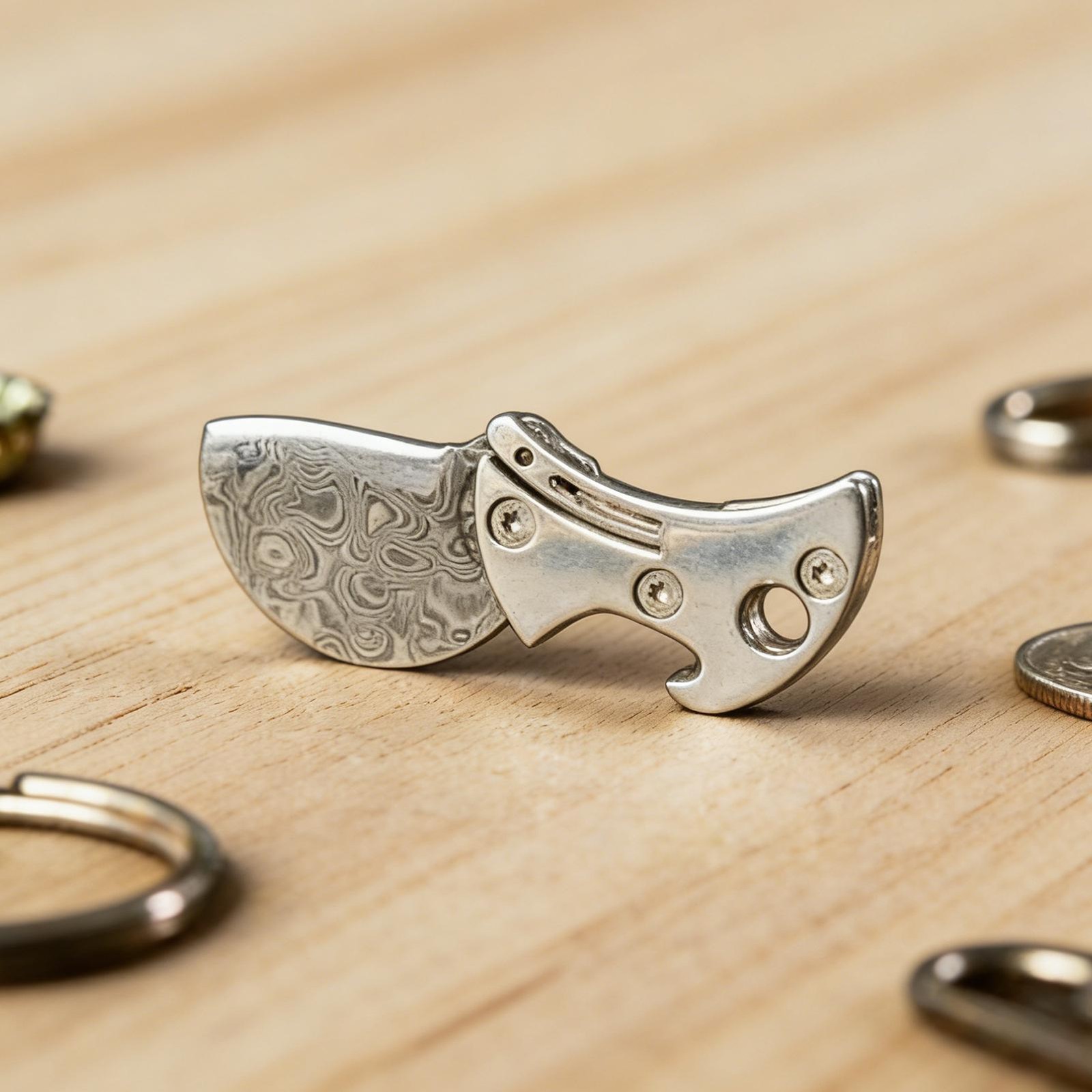 Bottle Opener Multifunctional Titanium Alloy Bottle Opener Cutter