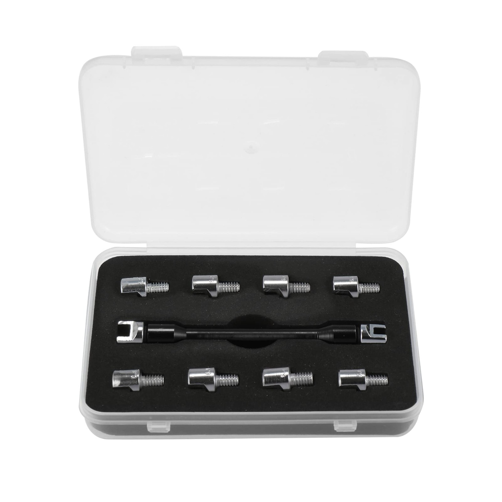 5.0-6.8 Universal Motorcycle Wheel Spoke Wrench CNC Spanner Kit Repair Tool Set